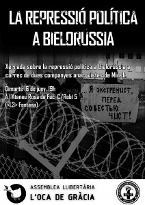 Cartell xerrada Bielorussia